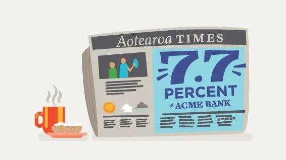 Illustration of capital notes