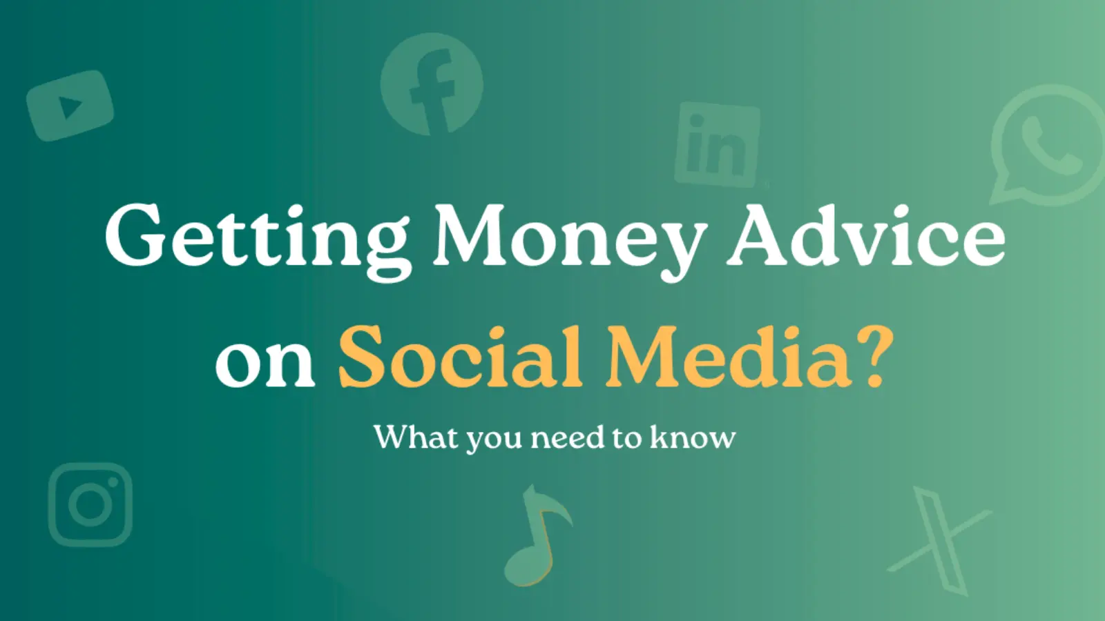 Occasional Conversation series podcast: Finfluencers